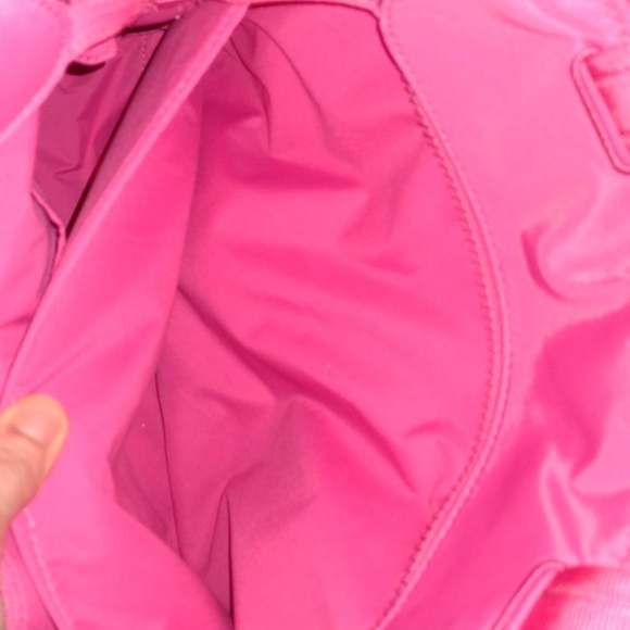 KATE Spade Large/Medium Nylon Tote in  bubblegum pink Barbiecore - Picture 7 of 16